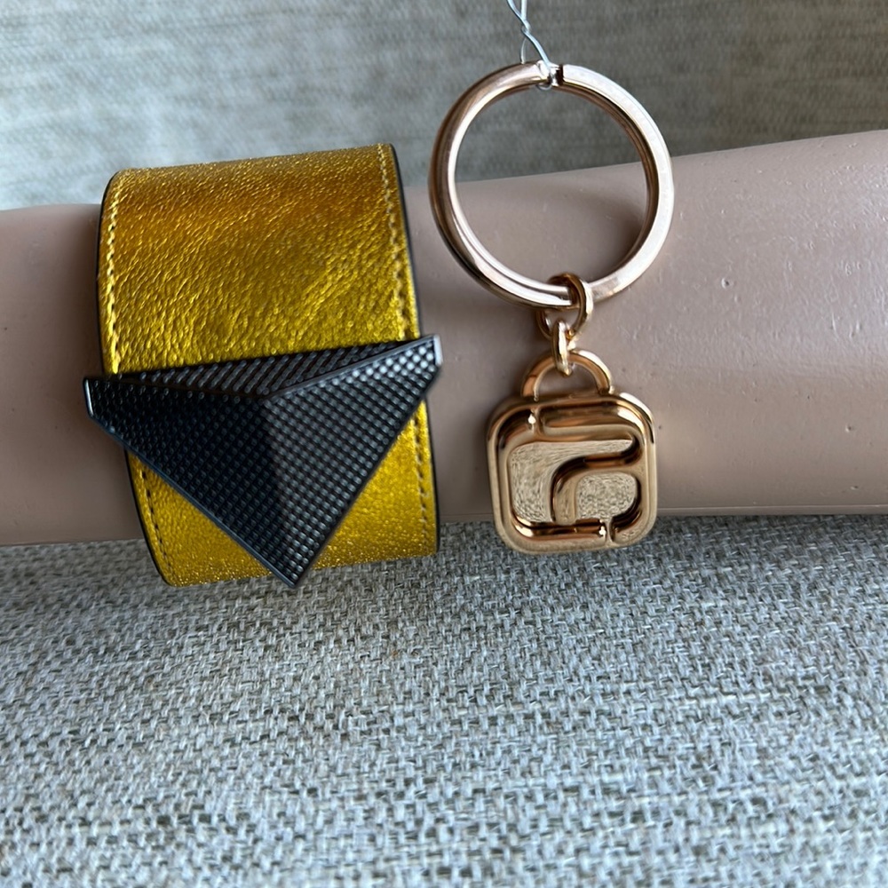 Alexandra Clancy Cuff and Keychain set